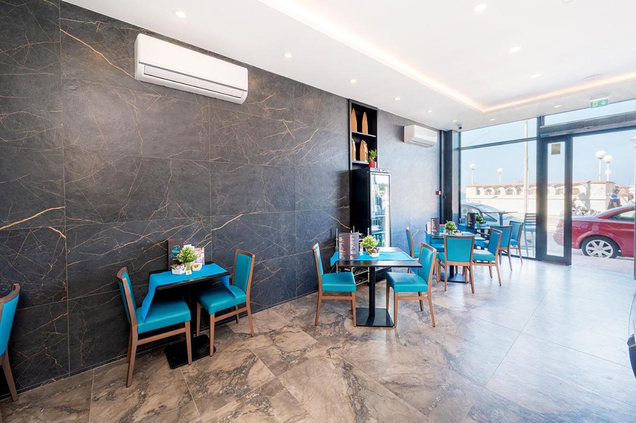 Islet Promenade Seafront 1 Bedroom Apartment With Sea View Balcony By Getawaysmalta 圣保罗湾城 外观 照片